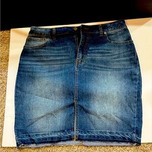 NWOT Jean skirt